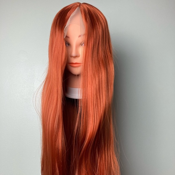 Ginger Auburn Lace Front Wig - Picture 1 of 9